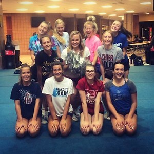Game Day Choreography Camp with @cheerlfhs 🤩💙 New pyramids, chants & stunt lines! | World Cheer Exchange
