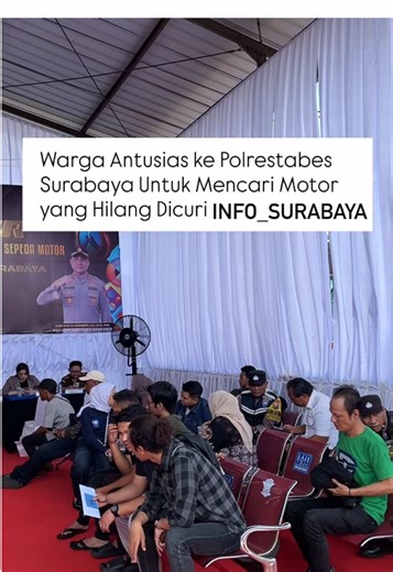 Bazar Pengembalian Barang Bukti Sepeda Motor Surabaya