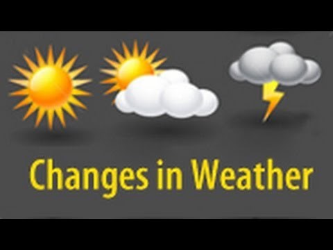 Changes in Weather