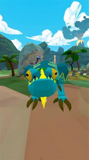 UG VR Pet Trend With My Dino! #ugvr #vr #ug #gamer #fyp #funny #skit #pets #scarybaboon #gtag