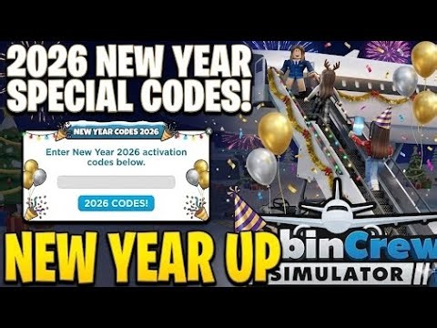 ALL WORKING Cabin Crew Simulator Codes 2026 🔥 | New Year Codes | FREE Skybux (ROBLOX)🥳