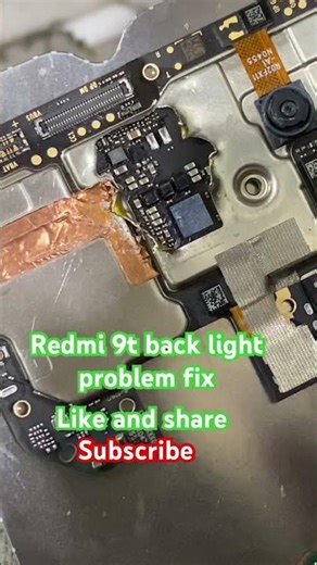 Redmi 9t displays light problem fix