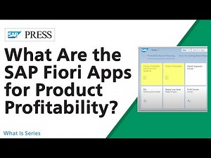 What Are the SAP Fiori Apps for Product Profitability Reporting in SAP S/4HANA?