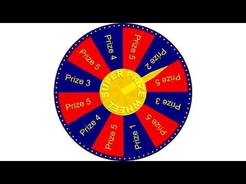 Spinning Prize Wheel Sound Effect