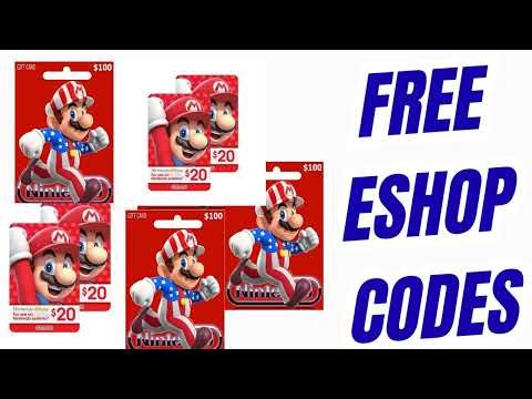 Free Nintendo eShop Gift Card Codes 2026 | How To Free Nintendo Gift Card Codes,