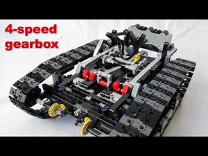 Lego Technic Tank Chassis with 4-Speed Gearbox