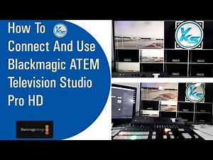 ✅ How To Connect And Use Blackmagic ATEM Television Studio Pro HD (2021)