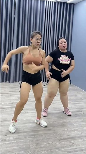 dance aerobics workout for weight loss #shorts 55