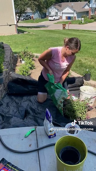 See a full tutorial with all the details on the BLOG! https://crystelmontenegrohome.com/?s=yard We got cited by our city for our out of control weeds 😬 so we decided it was time for a major yard overhaul! After DIYing some custom concrete curbing, we had the perfect areas to add some beautiful plants and flowers. It has completely changed the look of our front yard and has added some major curb appeal! I honestly cannot believe it is the same space! Be sure to follow along as we share the rest 