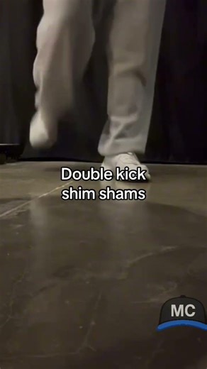 Double kick shim shams.