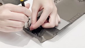 JSAUX Transparent Back Plate for Steam Deck, DIY Clear Edition Replacement Shell Case Compatible with Steam Deck, Buttons with Three Different Heights and Feel - PC0106 [Red]