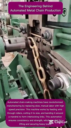 From Raw Wire To Heavy Duty Industrial Chain