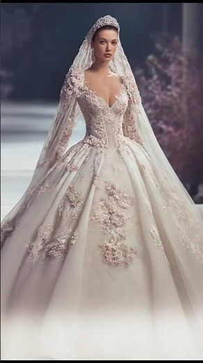 “7 Princess Ball Wedding Dresses | Winter Rose & Camellia Motif Collection”