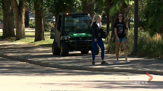 Tens of thousands of students are returning to school across Edmonton, including on college campuses — where for some, it might be their first time actually attending class in person. | Global Edmonton