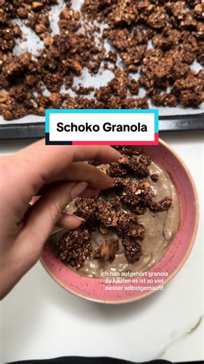 Leckeres Schoko Granola Rezept: Gesund, Knusprig und Energiegeladen