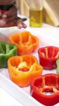 Switching things up with these Easy Taco Stuffed Bell Peppers!✨