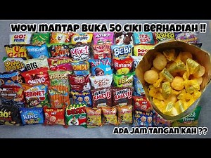 WOW, SO GREAT! OPEN 50 CIKI PACKAGES AND GET A FLOOD OF GIFTS!