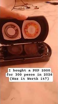 I bought a PSP for ₱300 (was it worth it?) #viralshorts #shortsviral #psp #retrogaming