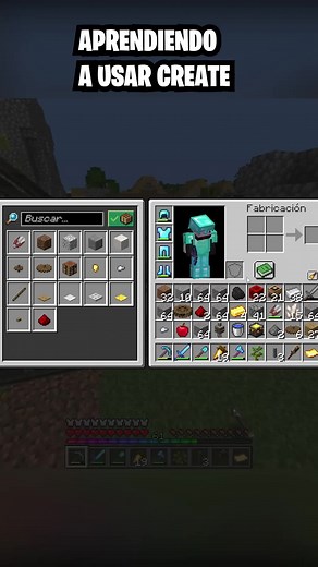 Aprendiendo a usar CREATE MOD #minecraft #percxy