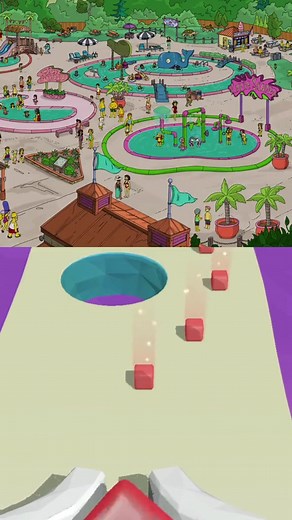The Simpsons go to a water park #thesimpsons #thesimpsonsclips #simpsons