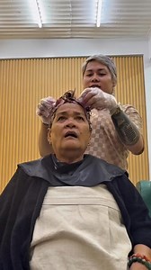 COLOR PRANK KAY MOTHER😂 #fbreels2025ツ | Thalia doblekara salon