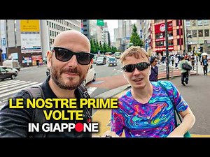 OUR FIRST TIMES IN JAPAN - WALKING TOUR in TOKYO with @Marcotogni
