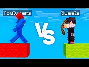 Minecraft YouTubers VS BEST Minecraft Sweats