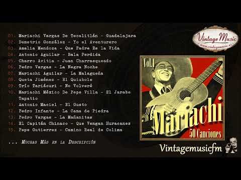 Los Mejores Mariachis, 50 Rancheras y Corridos (Full Album/Álbum Completo) Vol. 1