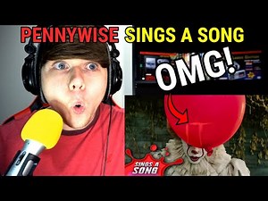 Pennywise Sings a Song (Stephen King's 'It' Parody) ‪@AaronFraserNash‬ REACTION!