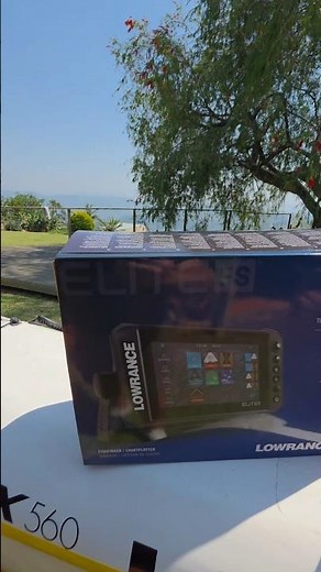 there we go the ‪@lowrance‬ elite FS 7' - what an absolute beast. #kayakfishingtips