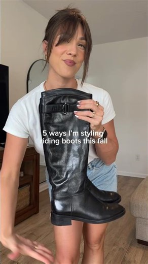 Riding Boots Are Taking Over Fall 2025 🖤👢