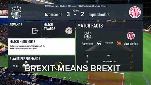 #brexitmeansbrexit #fifa #vvd