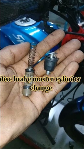 How to change bike disc brake master cylinder #viral #youtube #shorts