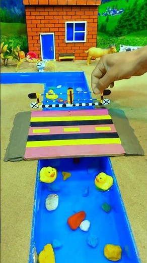 Building a Strong and Durable Bridge Over a Beautiful Mini Stream