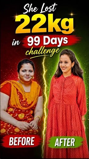 She Lost 22 Kg in 99 Days Challenge | Are You Ready for Tomorrow ? | RD Fitness