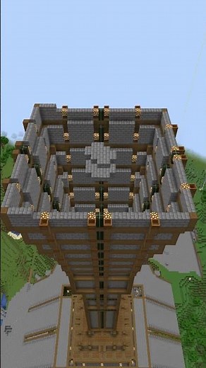 Minecraft Creeper Farm TimeLapse - Shorts