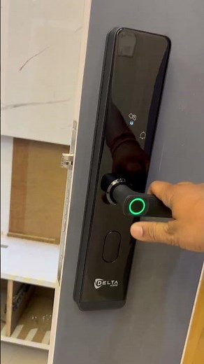 How To Use a Fingerprint Lock | Fingerprint Lock कैसे लगाएं?|#FingerprintLock #SmartLock#rbfurniture