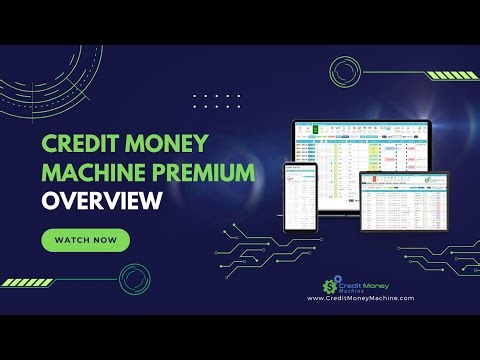Credit Money Machine Premium Overview 2024 (The Fastest Credit Repair Software for Professionals)