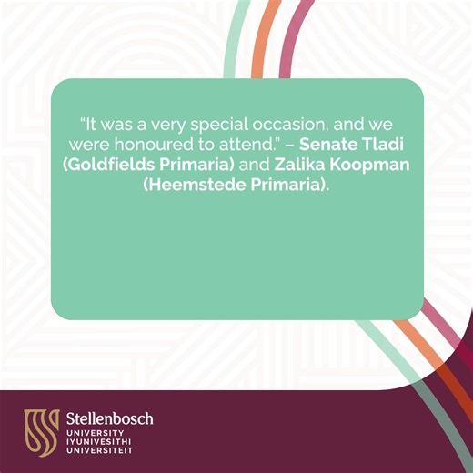 Stellenbosch University on Reels