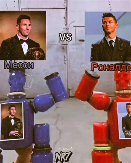 Messi vs Ronaldo 🤯💀 . Follow me 👉@sk.star.cr7_ #cristianoronaldo #cr7 #india #croatia #instagram #creative #cristiano #cat #cryptocurrency | Ansari Sahil