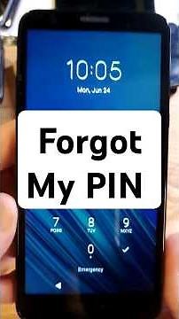 I Forgot my Pin on my Motorola