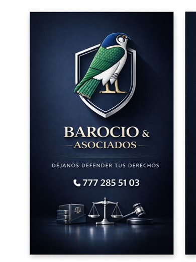 ⚖️ Cuando tus derechos están en juego, la estrategia lo es todo. En Barocio & Asociados defendemos lo que más importa. 🛡️📚 📞 777 285 51 03