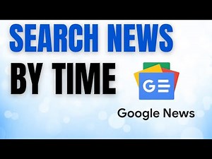 How to Find Google News Articles FROM ANY TIME!