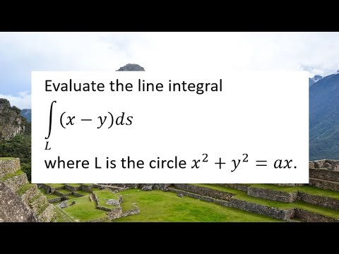 Line Integrals & Surface Integrals EXPLAINED (Calculus 3) - Example 007