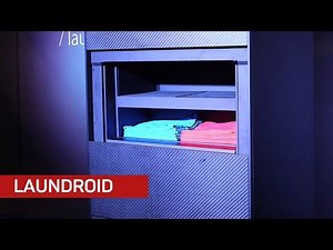 Laundroid robot folds clothes... and undies
