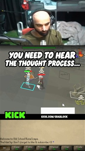 You Really CAN'T TEACH That! 😱 #osrs #odablock