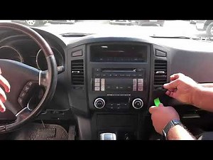 Mitsubishi Mitsubishi Pajero 2010 - 19 Model Before & after installation android system