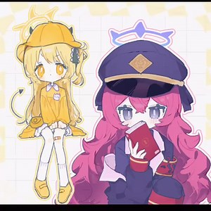 Ibuki Iroha SC Blue Archive duet by 13_xx