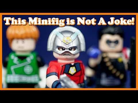 This Might Have a Shot at Being the Best Custom Lego Peacemaker Minifigure | Custom Lego DC Review