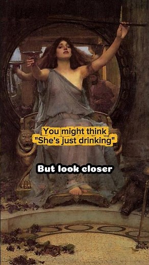 Greek Mythology's most confidently painted woman #history #art